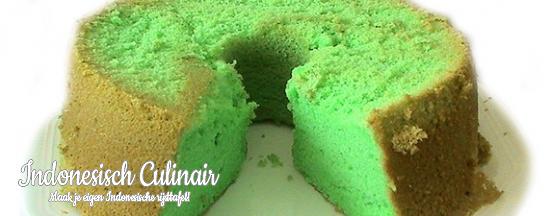 Sponge Cake Pandan | Indonesisch-Culinair.nl
