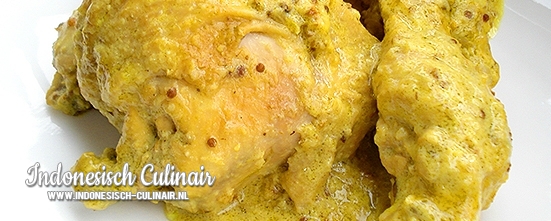 Opor Ayam Kampung | Indonesisch-Culinair.nl