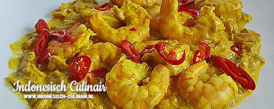 Kari Udang Dua | Indonesisch-Culinair.nl